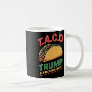 Taco Trump Ontkent Altijd Grappige Taco Koffiemok