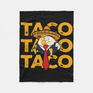 Taco Trump Ontwijkt Altijd Funny Chicken Trump Fleece Deken
