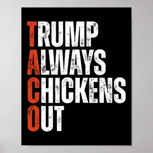 Taco Trump Ontwijkt Altijd Het Zeggen Van Grappige Poster