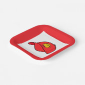 Taco Trump Party Plates Papieren Bordje (Gebogen)