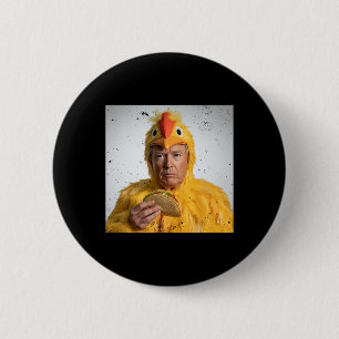 Taco Trump Piept Altijd Funny Tarieven Humor Ronde Button 5,7 Cm