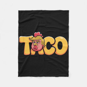 Taco Trump Piept Altijd Politieke Humor Teer Fleece Deken