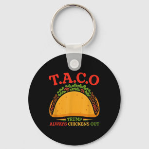 Taco Trump Piept Altijd  Sleutelhanger