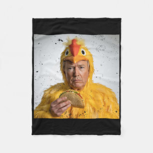Taco Trump Piept Altijd Uit Grappige Tarieven Humo Fleece Deken