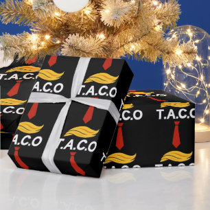 Taco Trump steekt altijd de kop op Cadeaupapier