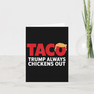 Taco Trump steekt altijd de kop op Kaart