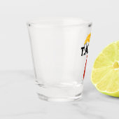 Taco Trump steekt altijd de kop op Shot Glas (Links)