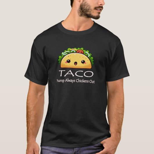 Taco Trump steekt altijd de kop op T-shirt (Voorkant)