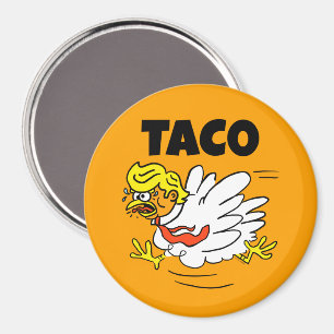 Taco Trump steekt altijd kippen uit Magneet