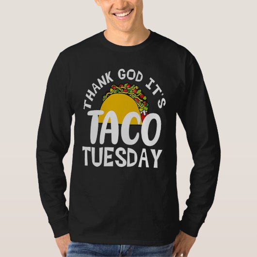 Taco Tuesday Cinco de Mayo For Men Women  Mexican T-shirt (Voorkant)