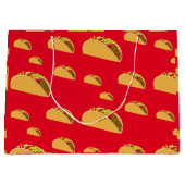 Taco Tuesday-ontwerp - cadeautaszak - groot Cadeauzakje (Voorkant)
