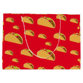 Taco Tuesday-ontwerp - cadeautaszak - groot Cadeauzakje (Achterkant)