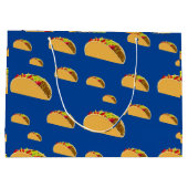 Taco Tuesday-ontwerp - cadeautaszak - groot Cadeauzakje (Achterkant)