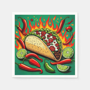 Taco Tuesday Papieren Servietten Servet