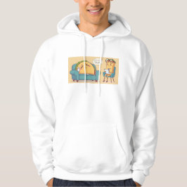 Taco Tuesday Therapy - Grappige Cartoon Food Art Hoodie