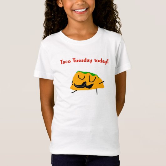 Taco Tuesday vandaag! T-shirt (Voorkant)