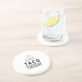 TACO TUESDAY ZANDSTEEN ONDERZETTER (Zijkant)