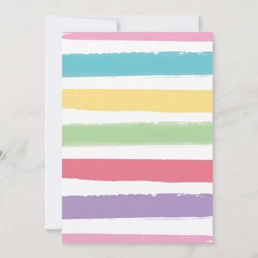 Taco tweedaagse verjaardag Fiesta 2e verjaardag in Kaart (Achterkant)