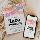 Taco Tweedaagse Verjaardag Uitnodiging
