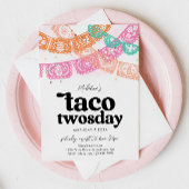 Taco Tweedaagse Verjaardag Uitnodiging