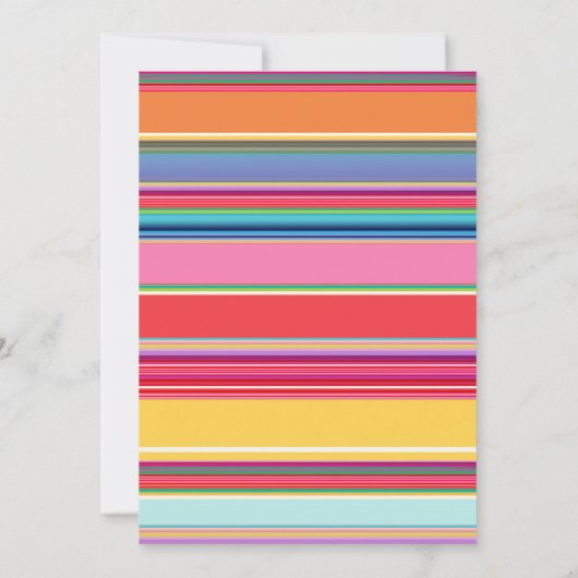 Taco TWEEsday Fiesta 2e verjaardag Uitnodiging (Achterkant)