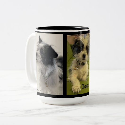 Taco! Two-Tone 15oz Coffee Mok (Voorkant links)