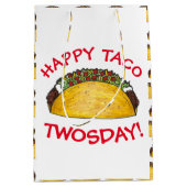 Taco TWOSdag Dinsdag 2e verjaardag Fiesta Medium Cadeauzakje (Voorkant)
