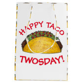 Taco TWOSdag Dinsdag 2e verjaardag Fiesta Medium Cadeauzakje (Achterkant)