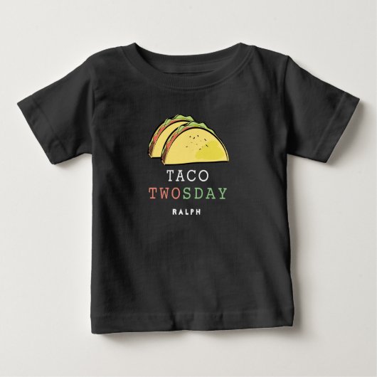 Taco Twosday Dinsdag 2e Verjaardags Jongen (Voorkant)