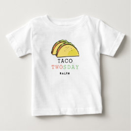 Taco Twosday Dinsdag Witte 2e Verjaardag Jongen