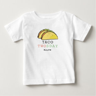 Taco Twosday Dinsdag Witte 2e Verjaardag Jongen