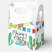 Taco Twosday Favor Box Bedankdoosjes (Geopend)
