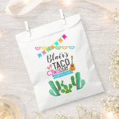 Taco Twosday Favor Tassen Bedankzakje (Geknipt)