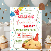 Taco Twosday Mexicaanse Fun Verjaardag Jongen Kaart