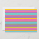 Taco Twosday Mexican 2e verjaardag Uitnodiging (Achterkant)