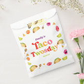 Taco Twosday Taco dinsdag 2e verjaardagsfeest Bedankzakje (Gezegeld)