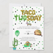 Taco TWOsday Verjaardag Uitnodiging (Voorkant)