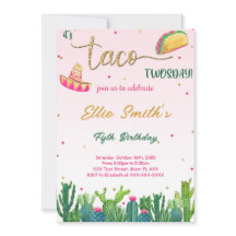 Taco Uitnodiging