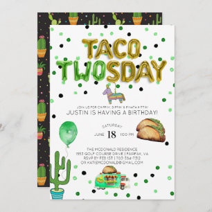 Taco, uitnodiging op zaterdag 2 september