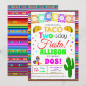 Taco, uitnodiging van 20 dagen voor de tweede verj (Voorkant / Achterkant)