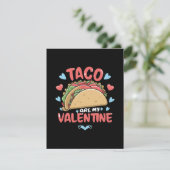 Taco-valentijn Feestdagenkaart (Staand voorkant)