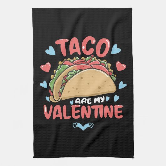 Taco-valentijn Theedoek (Verticaal)