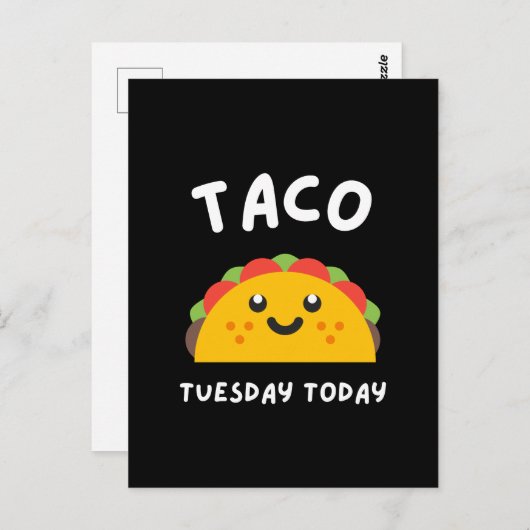 TACO VANDAAG Briefkaart (Voorkant / Achterkant)