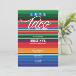 Taco verbiedt een partijthema uit de kleurrijke Me Kaart