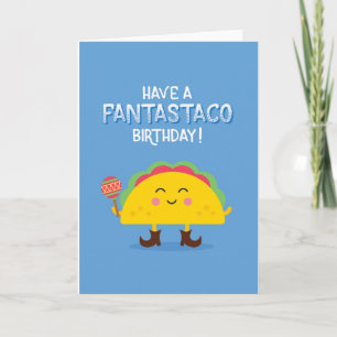 Taco Verjaardag Kaart