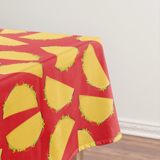 Taco verjaardagsfeestje Mexicaans eten Tafelkleed (Voorbeeld)