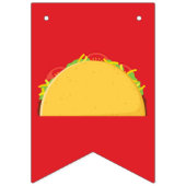Taco verjaardagsfeestje Mexicaans eten Vlaggetjes (Eerste vlag)