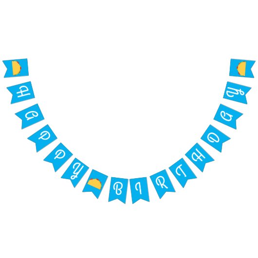 Taco verjaardagsfeestje Mexicaans eten Vlaggetjes (Alle)