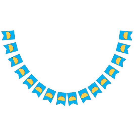 Taco verjaardagsfeestje Mexicaans eten Vlaggetjes (Alle)