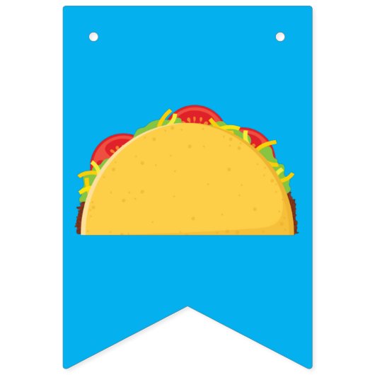 Taco verjaardagsfeestje Mexicaans eten Vlaggetjes (Tweede vlag)
